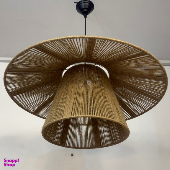 لوستر بافتنی نورهام مدل مکرومه کنفی