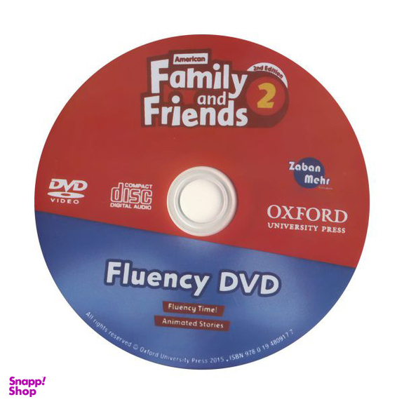 کتاب American Family and Friends 2 اثر Naomi Simmons انتشارات زبان مهر به همراه سی دی
