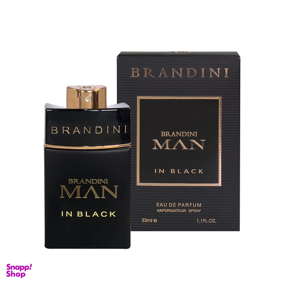 عطر جیبی مردانه برندینی مدل Bvlgari Man in black حجم 33 میلی لیتر