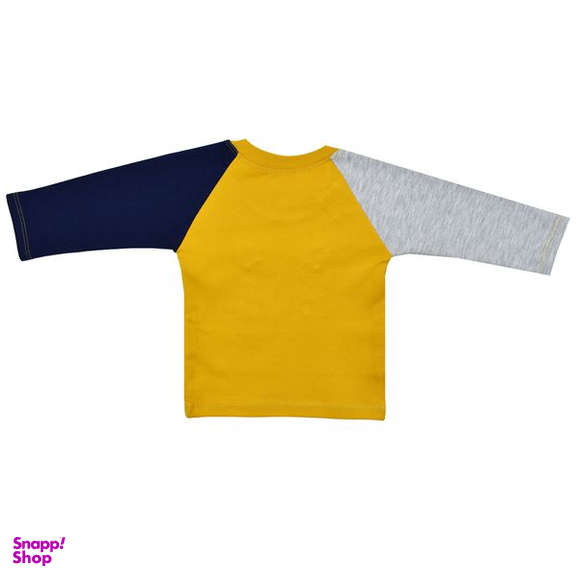 تیشرت آستین بلند نوزادی بی بی وان مدل گربه