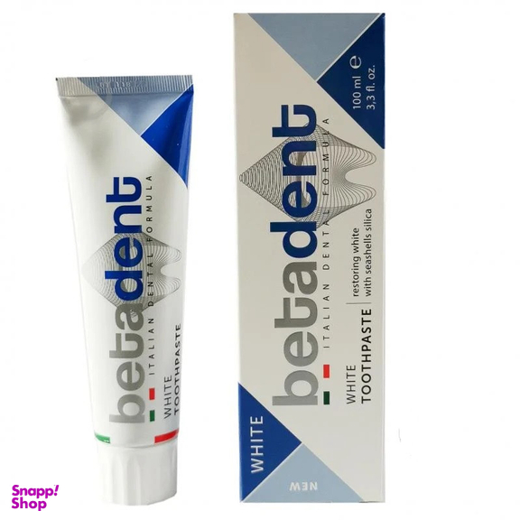 خمیر دندان بتادنت مدل WHITENING حجم 100 میلی لیتر