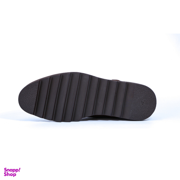 بوت مردانه چرم کد 227 رنگ قهوه ای