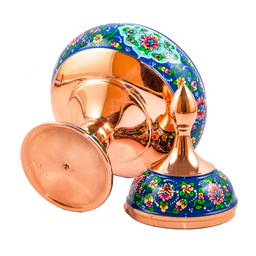 شکلات خوری مسی آقاجانی مدل پرداز کد p007