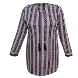 تونیک زنانه مدل M08 رنگ بنفش