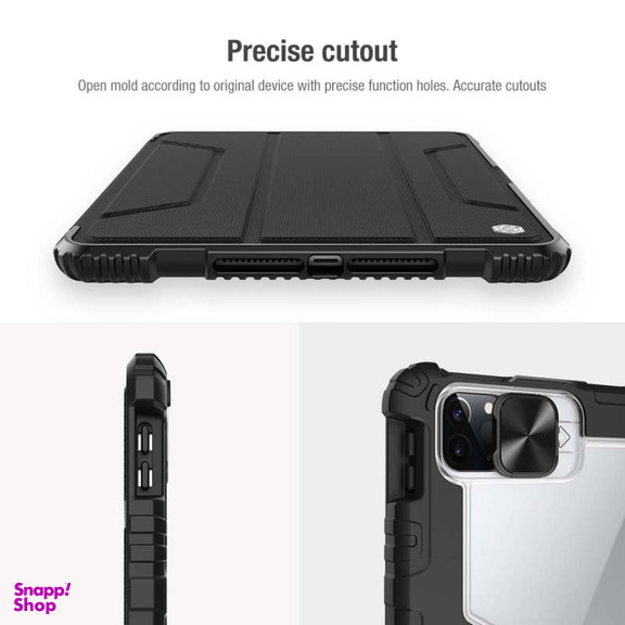 کاور کلاسوری نیلکین مدل Camshield-Bumper  مناسب برای تبلت اپل iPad Pro 12.9 2020 / iPad Pro 12.9 2021