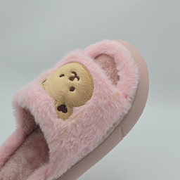 دمپایی حوله ای کد 7383 رنگ صورتی