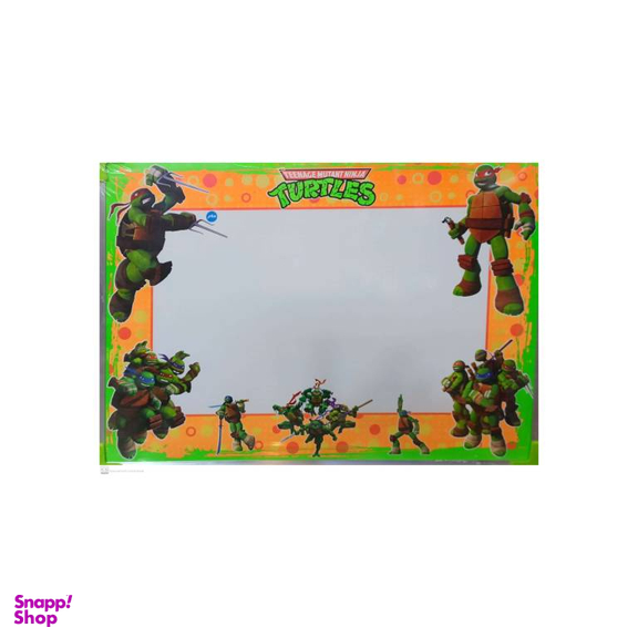 تخته وایت برد سلام طرح لاکپشت نینجا سایز 49×35 سانتی متر