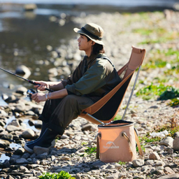 سطل و سينک آب تاشو زيپ دار 20 ليتری نیچرهایک مدل Lingwo Collapsible Round Bucket کد CF010