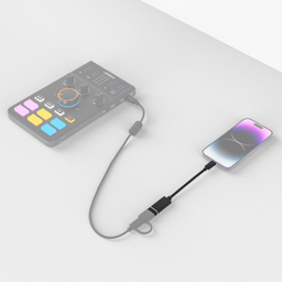 کابل تبدیل USB به لایتنینگ کامیکا مدل CVM-USBA-LN طول 0.2 متر