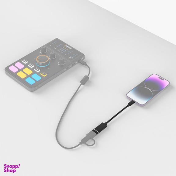 کابل تبدیل USB به لایتنینگ کامیکا مدل CVM-USBA-LN طول 0.2 متر