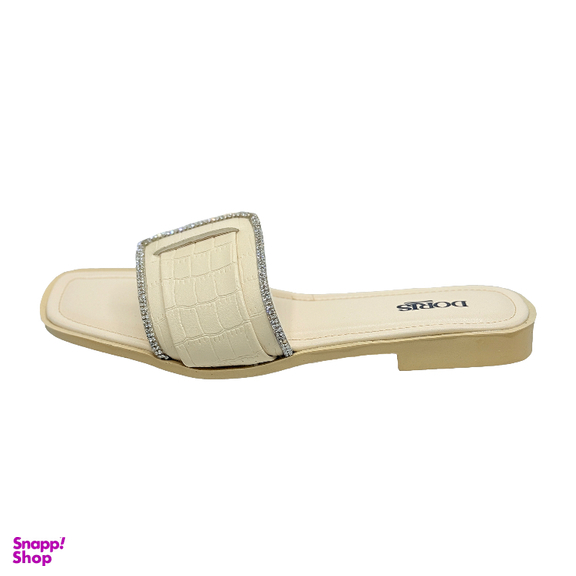 صندل زنانه دوریس مدل لیندا کد 03 رنگ کرم