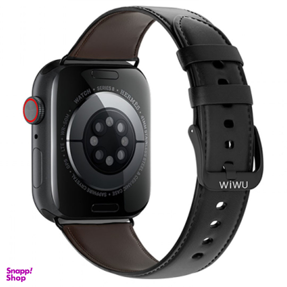 بند اپل واچ ویوو مدل Crazy horse leather Wi-WB003 مناسب اپل واچ سایز 42، 44، 45 و 49 میلی‌ متر