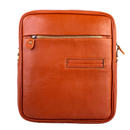 کیف دوشی چرم طبیعی مردانه آروین چرم کد AR-124