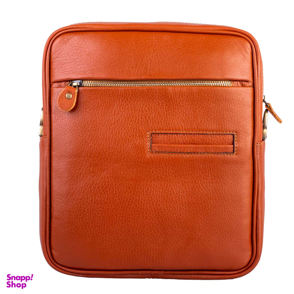 کیف دوشی چرم طبیعی مردانه آروین چرم کد AR-124