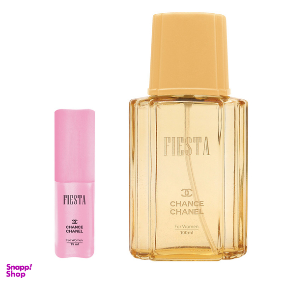 ادو پرفیوم زنانه فیستا مدل CHANEL CHANCE حجم 100 میلی لیتر به همراه عطر جیبی زنانه فیستا حجم 15 میلی لیتر
