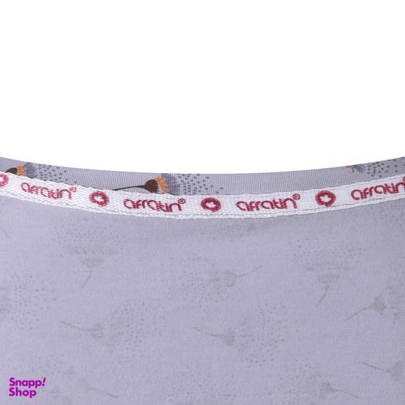 ست تی شرت و شلوارک زنانه افراتین مدل قاصدک کد 6608 رنگ طوسی