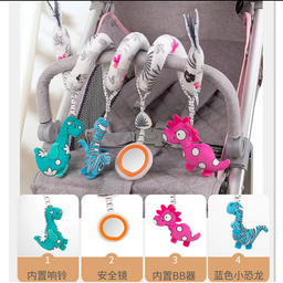 آویز کریر کودک مدل مارپیچ دایناسورها