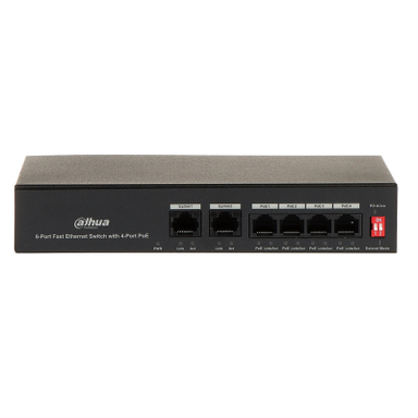 سوییچ 4 پورت POE داهوا مدل DH-PFS3006-4ET-36