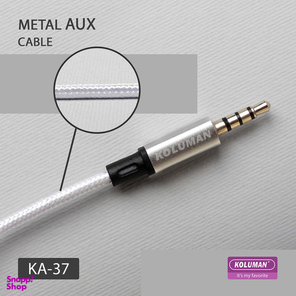 کابل AUX کلومن مدل KA-37 طول یک متر