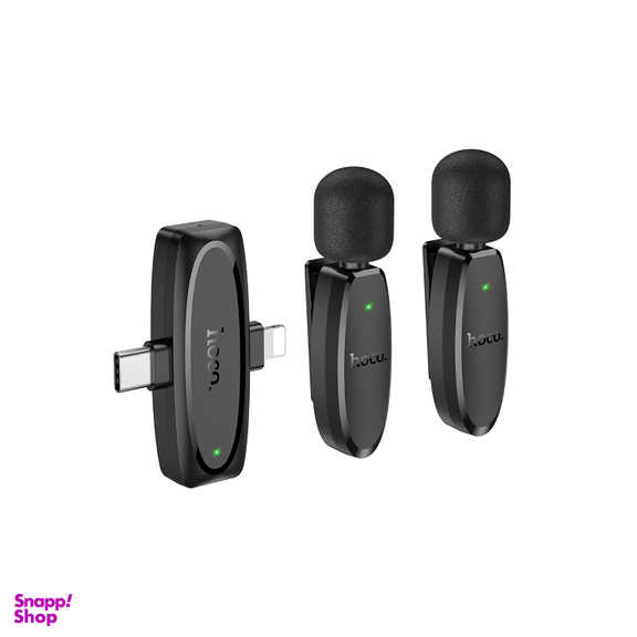 میکروفون یقه ای هوکو مدل L15 TYPE-C/Lightning