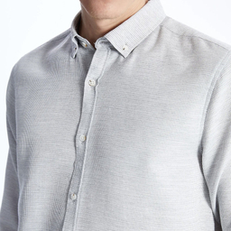 پیراهن آستین بلند یقه برگردان مردانه ال سی وایکیکی مدل Business Man