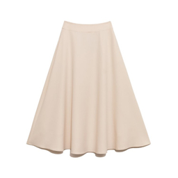 دامن زنانه برنس مدل سمانه رنگ کرم روشن