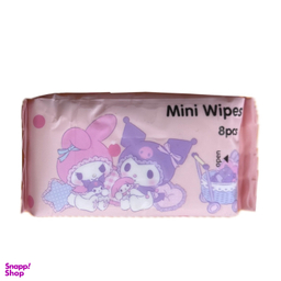 دستمال مرطوب مدل کرومی کد 1092 بسته 8 عددی