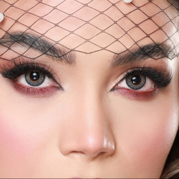 لنز رنگی سالیانه هرا شماره 08 کد HV310 رنگ طوسی عسلی