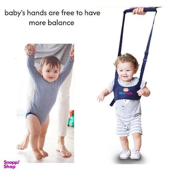 بند کمک راه مدل نیم تنه نی نی سیف کد 813 رنگ طوسی