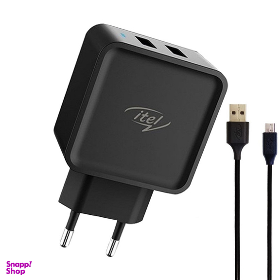 شارژر دیواری آیتل مدل ICE-42 به همراه کابل تبدیل MicroUSB