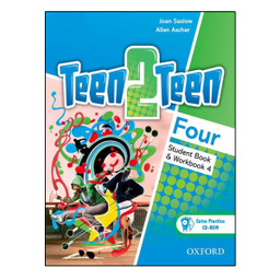 کتاب Teen2Teen Four اثر Joan Saslow and Allen Ascher انتشارات زبان مهر