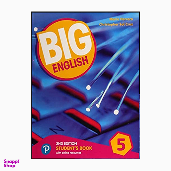 کتاب BIG ENGLISH 5 2nd اثر Mario-Herrera انتشارات Pearson به همراه سی دی
