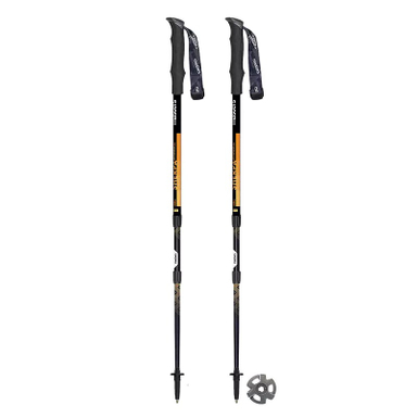 عصای کوهنوردی مسترز مدل Sherpa Antishock CSS مجموعه 2 عددی