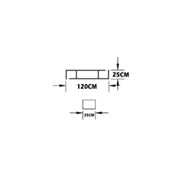 میز تلویزیون دیواری اعیان مدل FH245