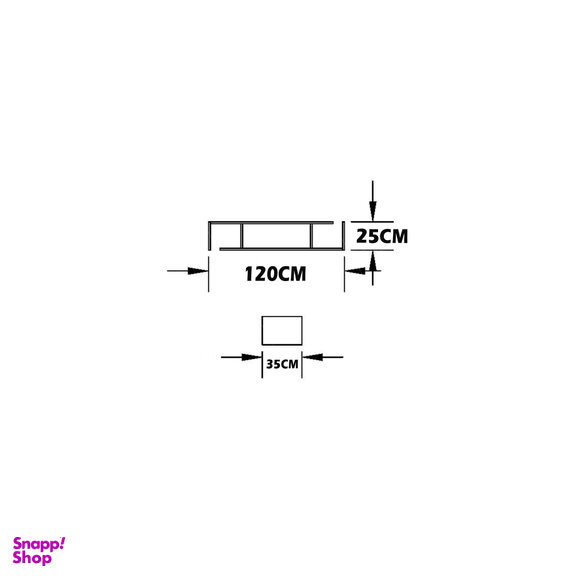 میز تلویزیون دیواری اعیان مدل FH245