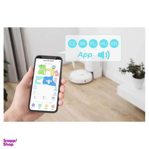جاروبرقی رباتیک سنکور مدل SRV9385WH