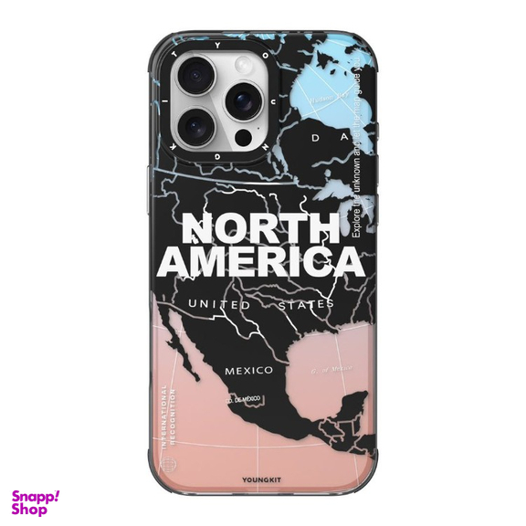 کاور گوشی موبایل یانگ کیت مدل North America Quicksand مناسب برای اپل iPhone 16 Pro
