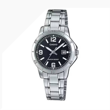 ساعت مچی عقربه ای زنانه کاسیو مدل LTP-v004D-1B2UDF