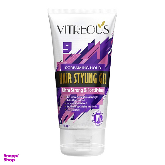 ژل حالت دهنده مو ویتروس مدل Ultra Strong & Fortifyimg حجم 150 میلی لیتر