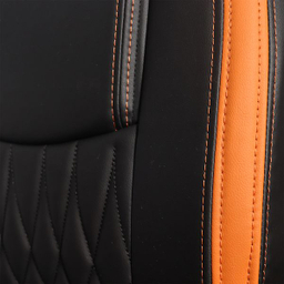 روکش صندلی خودرو سوشیانت مدل نیل مناسب پراید 131 به همراه پشت گردنی و جعبه و دور فرمان