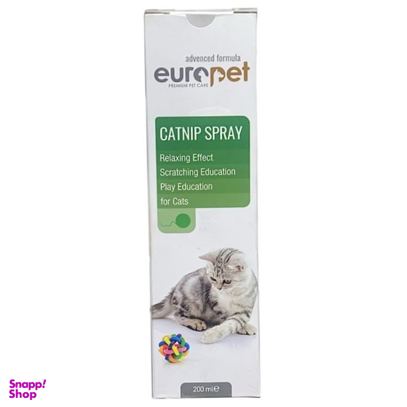 اسپری گربه یوروپت مدل کت نیپ حجم 200 میلی لیتر