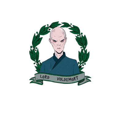 استیکر لپ تاپ مدل لرد ولدمورت