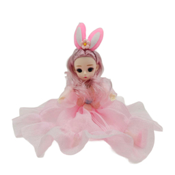 عروسک ناب سل مدل مفصلی موزیکال چراغدار ارتفاع 35 سانتی متر