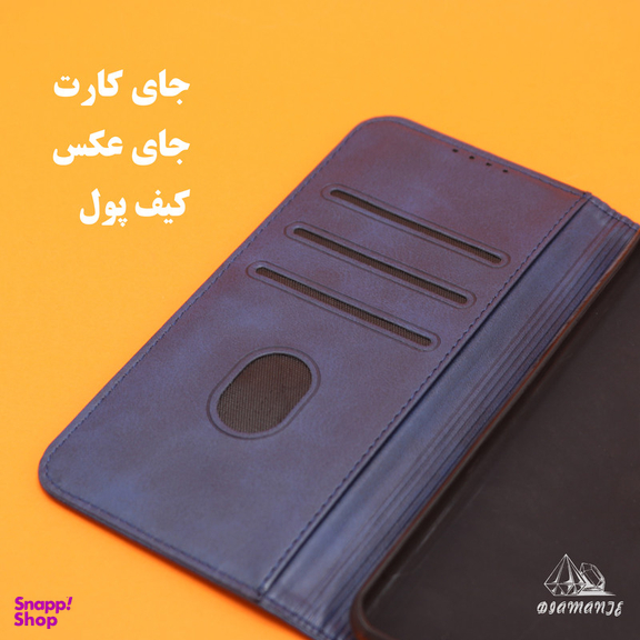 کیف کلاسوری دیامانته مدل Spork Bk مناسب گوشی موبایل سامسونگ Galaxy A16