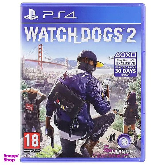بازی ویدیویی Ubisoft مدل Watch Dogs 2 مناسب کنسول بازی سونی PS4