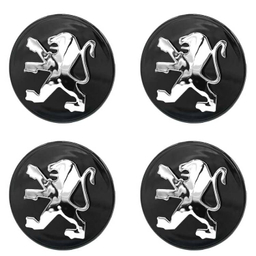 درپوش رینگ خودرو قطعه سازان کبیر مدل RIN-206BLC-3010375 مناسب پژو 206 بسته 4 عددی