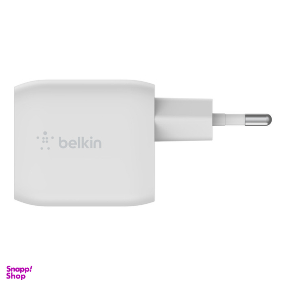 شارژر دیواری 45 وات بلکین مدل WCH011vfWH USB-C PD/GaN/PPS