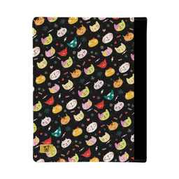 کلاسور ترمه طراحان ایده مدل پترن گربه های رنگارنگ کد strm0199