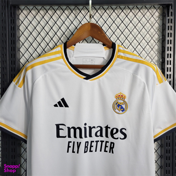 ست تیشرت و شلوارک ورزشی مردانه مدل رئال مادرید کد Home 2024