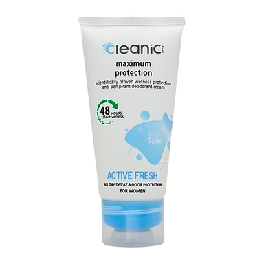 کرم ضد تعریق زنانه کلینیک کیندی مدل Active Fresh وزن 60 گرم